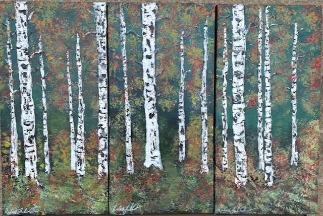 Birch Triptych