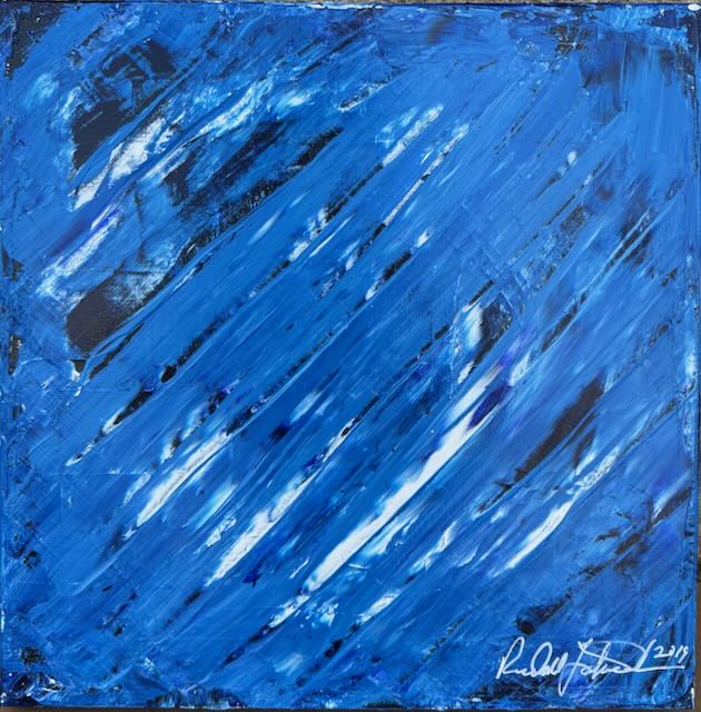 Diagonal Blue